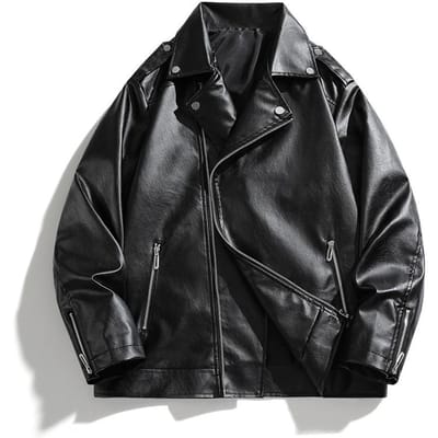Nieuwe High-end Koppeljas Heren- en Dames Losse Leren Jas XXXL