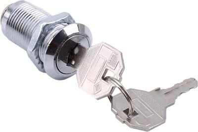 Locker slot - Kantelslot - 16mm - Unieke sleutels