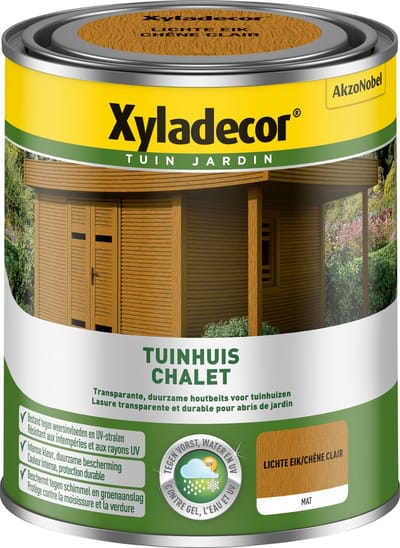 Xyladecor - Tuinhuis Wb - Lichte Eik - 0,75 L