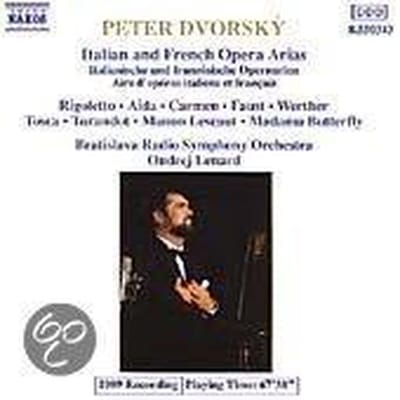 Italian & French Opera Arias / Peter Dvorsky, Lenard