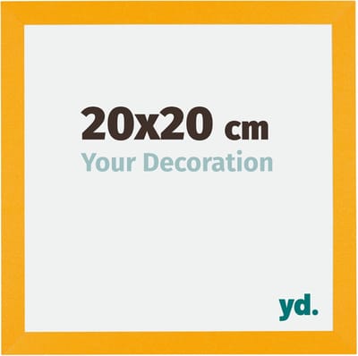 Your Decoration - Fotolijst 20x20 cm - MDF - Geel - Mura