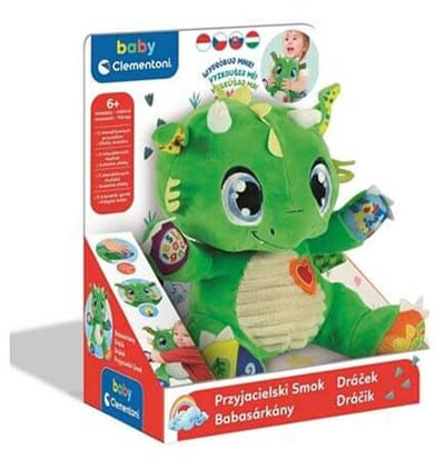 Dragon Smoky Interactieve Babyknuffel Clementoni