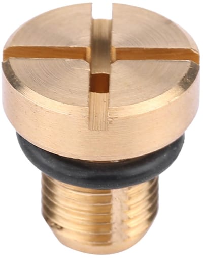 Dailygoods- Aftapschroef Hoogwaardig Metaal - Rubber O-Ring - CNC Gefreesd - Vervangonderdeel 17111712788 - Geschikt voor 318i - Slijtvast en Sterk - Koelvloeistofschroef