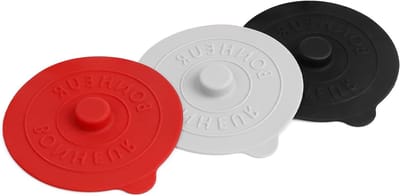 Set van 3 Herbruikbare Silicone Deksel voor Drinkglazen - Antistof, 9.5 cm, Ideaal voor Thuis, Buiten, Koffie en Wijn