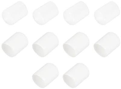 Rubberen Doppen 15,5 mm - Buisstop, Eindkap en Afdekkappen voor Tuin- en Meubelpootbescherming - Set van 10