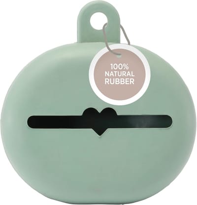 Fopspeenetui Natuurlijk Rubber - Speenhouder Baby - Onderweg Schoon Houden - 100% Natuurlijk Materiaal