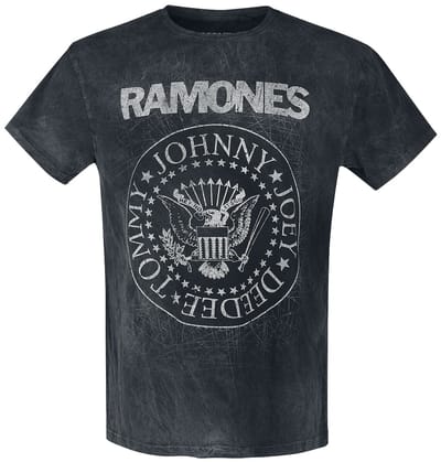 Ramones T-shirt - Hey Ho Let's Go - S tot 3XL - voor Mannen - zwart