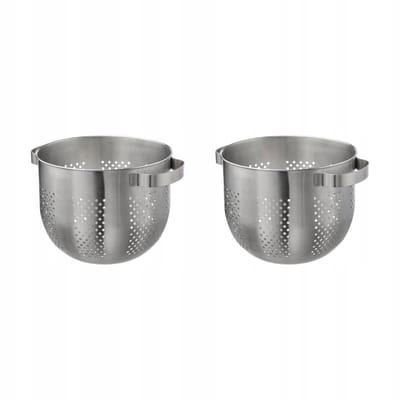 2x Merkloos Vergiet RVS 22 cm - Modern Design