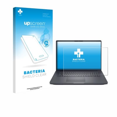 upscreen - Screenprotector voor Dell Pro Max Plus 18 - Folie Beschermfolie transparant antibacterieel