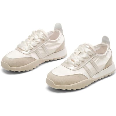 Chaussures d'entraînement allemandes en cuir pour femmes, fines et respirantes, petites chaussures blanches, été, nouvelles chaussures de sport décontractées, chaussures de skate, chaussures Forrest Gump pour femmes 40 white