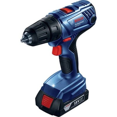 Bosch Professional Bosch GSR 18V-21 Professional - Bohrer/Schrauber 06019H1008 Accu-schroefboormachine 18 V Li-ion Incl. 2 accus, Incl. lader