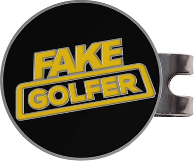 Grappige golfbal markers met magnetische hoed clip