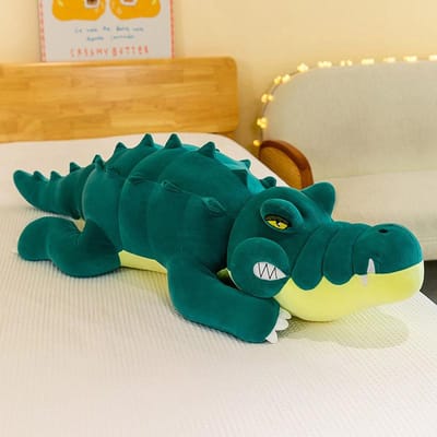 Nouveau produit Simulation Crocodile Oreiller Crocodile Peluche Jouet Dormir Long Oreiller Pince Jambes Grande Poupée de Chiffon Oreiller Poupée 100cm