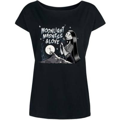 The Nightmare Before Christmas - Disney T-shirt - Madness & Love - S tot 5XL - voor Vrouwen - zwart