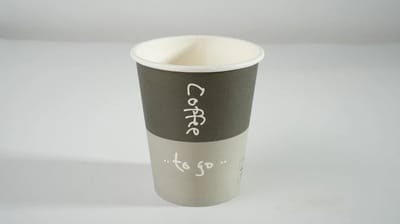 1000x Coffee to go Koffiebeker karton 180ml 7oz vendingcup 70mm