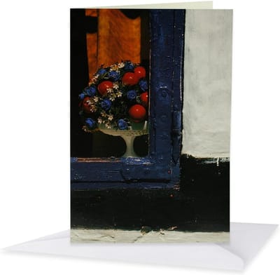 10x Wenskaarten Wit met Envelop DIN B6 Bloemen Stilleven - Perfect voor Bedanken, Verjaardag, Bruiloft