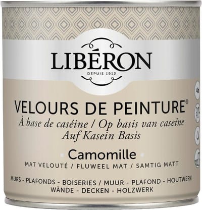 Liberon Velours De Peinture Muurverf - Mat - Camomille - 0,5l