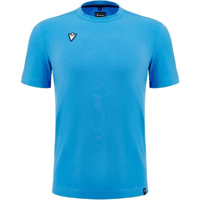 Macron Sithonia T-shirt Met Korte Mouwen Blauw S Man