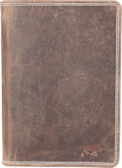 Leren Portefeuille Dames Cognac Of Leren Portefeuille Heren Cognac - Paspoortmap Leer