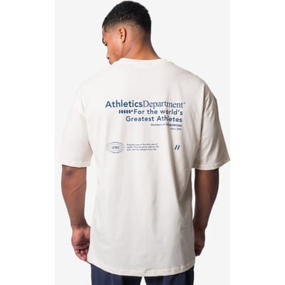 XXL Sportswear Athletics Department T-Shirt - Cream Cream XL