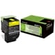 Lexmark 80C2XY0 nr. 802XY toner cartridge geel extra hoge capaciteit (origineel)