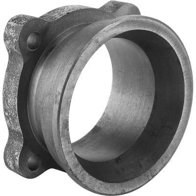 VBand Uitlaatflens Adapter Turbo Downpipe 4 Boutgaten voor 2.5in naar 3in Universeel