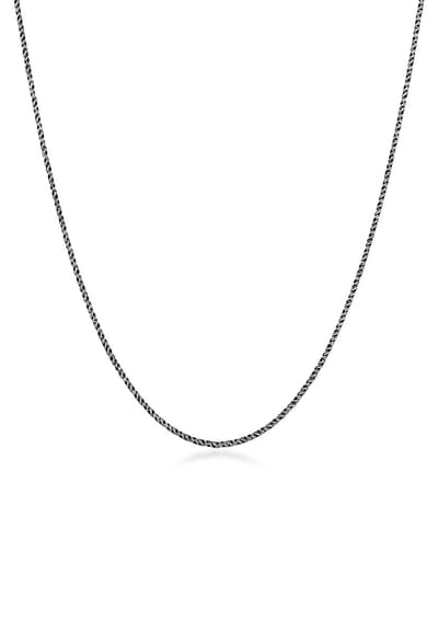 KUZZOI - Halsketting - Heren Koord Ketting Basic Gedraaid Fijn Trend in 925 Sterling Zilver - Heren