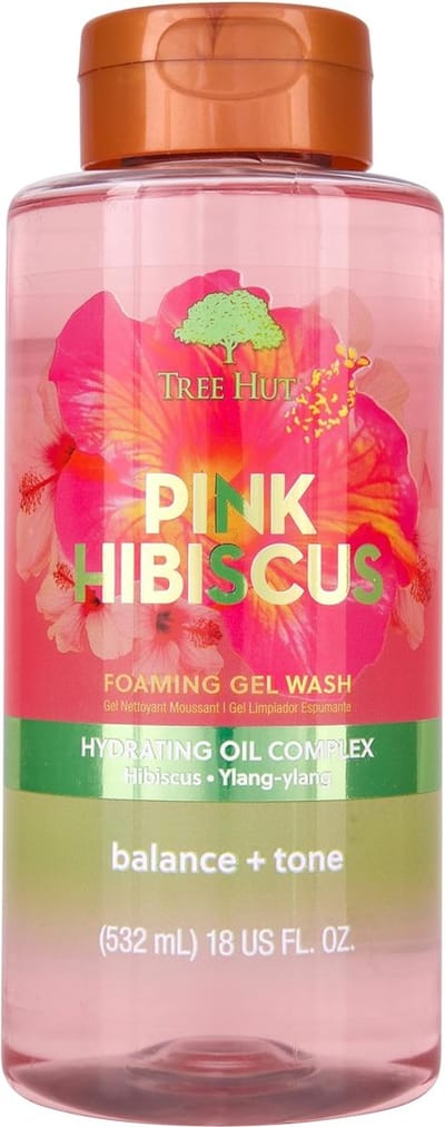 Tree Hut - Pink Hibiscus Radiant & Refreshing Foaming Gel Wash - 532ml