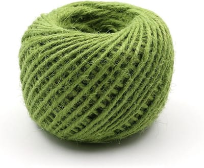 Sterk Groen Jute Touw 54 Meter - 2mm - Perfect voor Tuin en Doe-Het-Zelf Projecten