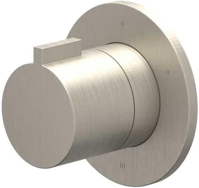 IVY Pact Afbouwdeel 3-Weg Stop-Omstel Symmetry met Rond Rozet - Geborsteld Nickel PVD