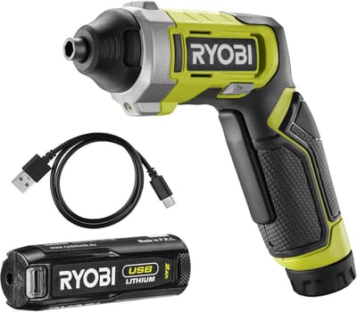 Lithium 4V USB-schroevendraaier met LED-verlichting en koffer
