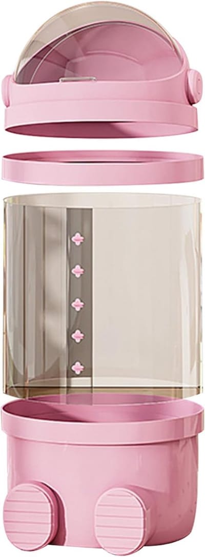 Speelgoed Opbergdoos - Knuffel Organizer - Kamers Opruimen - Transparant Ontwerp - 65 x 28 x 28 cm - Meerkleurig