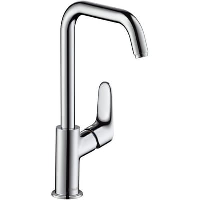 hansgrohe Focus - Wastafelmengkraan - Ééngreeps bediening - Zonder waste - 240mm - Draaibare uitloop - Chroom