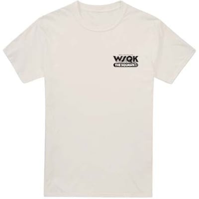 Stranger Things T-shirt - Season 5 - Hawkins Hitmakers WSQK - S tot XXL - voor Mannen - ecru