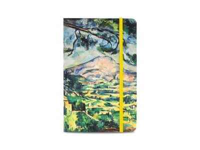 Lanzfeld Cézanne - Notitieboek A6 - Gelinieerd - Montagne Sainte-Victoire - 36 Pagina's - Softcover