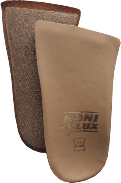 Ronilux Como Steunzool voor Kinderen - 3/4 Inlegzool met Voetbed - Ondersteunt en ontlast de voet - Voorkomt vermoeide voeten - Maat 25/26