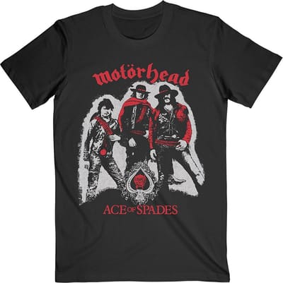 Motorhead - Ace Of Spades Cowboys Heren T-shirt - S - Zwart