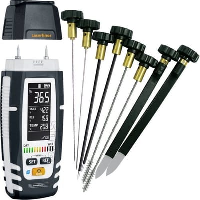 Laserliner DampMaster Allround Set Materiaalvochtmeter