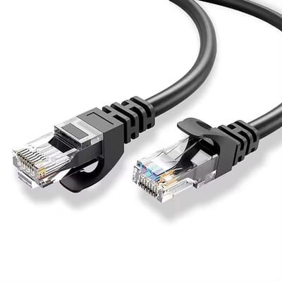 Internetkabel - 10 meter - CAT7 - Ethernet kabel - Netwerkkabel - Zwart - UTP kabel - RJ45 - UTP kabel