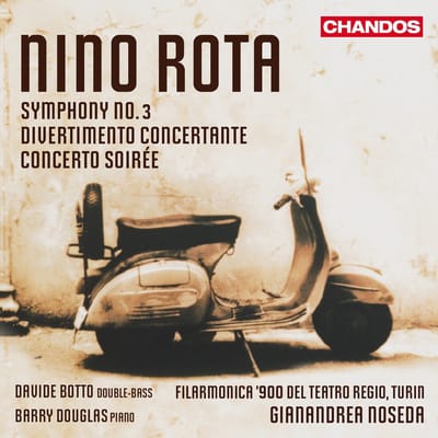 Filarmonica 900 del Teatro Regio di Torino, Gianandrea Noseda - Rota: Concerto soiree | Divertimento concertante | Symphony No. 3 (CD)