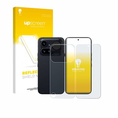 upscreen - Screenprotector voor Nothing Phone (4a) Pro (Voor+Achter) - Folie Beschermfolie anti glare matte