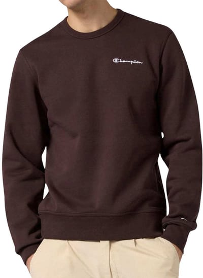 Champion Icons Small Logo Crewneck Sweater Heren - Maat L