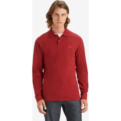 Levi's Long Sleeve Slim Housemark Polo Size: S | Polo Shirts Outlet | Heren |