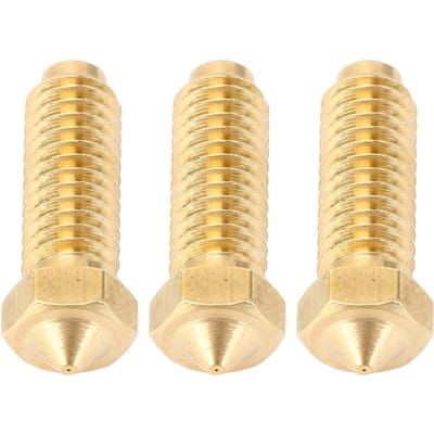 3 stks 3D-printer messing mondstuk kit voor Anycubic Kobra 2 Kobra 2 Pro Kobra 2 maximale Kobra 2 Plus beige