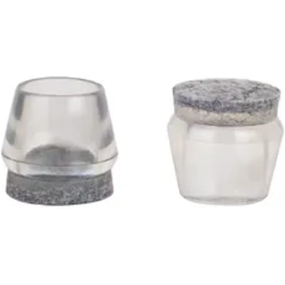 Fix-o-moll Pootdoppen Vilt Flex Transparant 18-21 4 St