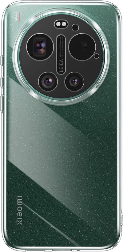 Mayaxess, Hoesje geschikt voor Xiaomi 17 Ultra - Siliconen & Zacht, Transparant