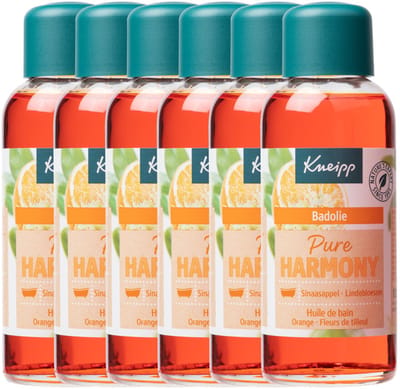 Kneipp Badolie Oranje Lindebloesem 6x 100 ml - Voordeelverpakking