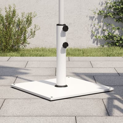 vidaXL - Parasolvoet - voor - stokken - van - Ø32/38/48 - mm - 17 - kg - vierkant