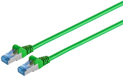 Patchkabel cat6A S/FTP PIMF grün 0,5m