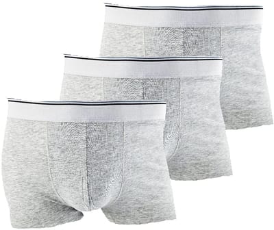 BamBella ® - Boxershorts - 4 stuks - maat S/M - katoenen Boxer short onderbroek lang groen heren onderbroeken
